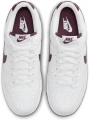 Кроссовки Nike DUNK LOW RETRO бело-темно-бордовые DV0831-102