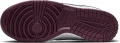 Кроссовки Nike DUNK LOW RETRO бело-темно-бордовые DV0831-102