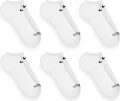 Шкарпетки Nike EVERYDAY PLUS CUSHIONED TRAINING NO-SHOW SOCKS білі (6 пар) SX6898-100