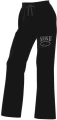 Спортивные штаны женские Nike SPORTSWEAR CLUB FLEECE MID-RISE WIDE-LEG GRAPHIC PANTS черные HJ0869-010