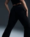 Спортивные штаны женские Nike WINDRUNNER HIGH-WAISTED WOVEN OPEN-HEM PANTS черные FV7655-010