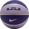 Баскетбольный мяч Nike ALL COURT 2.0 8P L JAMES DEFLATED фиолетово-сиреневый Размер 7 N.100.4368.509.07