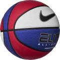 Баскетбольний м'яч Nike ELITE ALL COURT 8P 2.0 DEFLATED синьо-червоно-білий Розмір 7 N.100.4088.619.07
