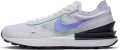 Кроссовки женские Nike WAFFLE ONE светло-серо-фиолетово-салатовые DC2533-004