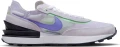 Кроссовки женские Nike WAFFLE ONE светло-серо-фиолетово-салатовые DC2533-004