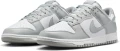 Кроссовки Nike DUNK LOW RETRO серо-белые HF5441-105
