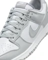 Кроссовки Nike DUNK LOW RETRO серо-белые HF5441-105