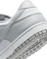 Кроссовки Nike DUNK LOW RETRO серо-белые HF5441-105