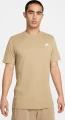 Футболка Nike SPORTSWEAR CLUB TEE бежевая AR4997-297