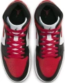 Кроссовки женские Nike AIR JORDAN 1 MID красно-бело-черные BQ6472-079