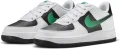 Кросівки підліткові Nike AIR FORCE 1 LV8 2 біло-чорно-зелені FZ4353-100