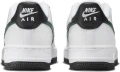 Кросівки підліткові Nike AIR FORCE 1 LV8 2 біло-чорно-зелені FZ4353-100