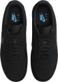 Кроссовки Nike AIR FORCE 1 07 LOW 'RUBBER SWOOSH' черно-синие HV6223-001