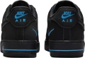 Кроссовки Nike AIR FORCE 1 07 LOW 'RUBBER SWOOSH' черно-синие HV6223-001