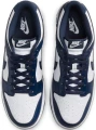 Кросівки Nike DUNK LOW RETRO темно-синьо-білі HF5441-107