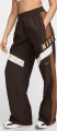 Спортивные штаны женские Nike SPORTSWEAR HIGH-WAISTED коричнево-белые HF5957-220