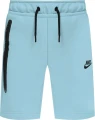 Шорти підліткові Nike TECH FLEECE світло-блакитні FD3289-464