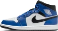 Кросівки Nike AIR JORDAN 1 MID синьо-біло-чорні DQ8426-402