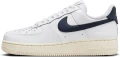 Кросівки жіночі Nike AIR FORCE 1 '07 FLYEASE біло-темно-синьо-золоті HJ9122-100