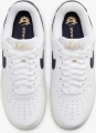 Кросівки жіночі Nike AIR FORCE 1 '07 FLYEASE біло-темно-синьо-золоті HJ9122-100