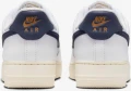 Кросівки жіночі Nike AIR FORCE 1 '07 FLYEASE біло-темно-синьо-золоті HJ9122-100