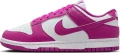 Кроссовки женские Nike DUNK LOW NEXT NATURE фуксиево-белые DD1873-110
