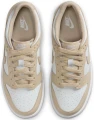 Кросівки підліткові Nike DUNK LOW (GS) бежево-білі FB9109-200