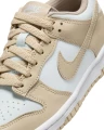 Кросівки підліткові Nike DUNK LOW (GS) бежево-білі FB9109-200
