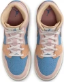 Кроссовки подростковые Nike JORDAN 1 MID “ZEN” (GS) коричнево-голубые FN7452-400