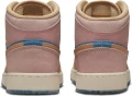 Кроссовки подростковые Nike JORDAN 1 MID “ZEN” (GS) коричнево-голубые FN7452-400