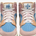 Кроссовки подростковые Nike JORDAN 1 MID “ZEN” (GS) коричнево-голубые FN7452-400