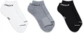 Шкарпетки Nike JORDAN EVERYDAY NO-SHOW DRI-FIT 3-PAIRS білі, сірі, чорні (3 пари) DX9656-911
