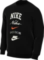 Світшот Nike CLUB FLEECE LONG-SLEEVE CREW-NECK чорний FN2610-010