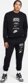 Світшот Nike CLUB FLEECE LONG-SLEEVE CREW-NECK чорний FN2610-010