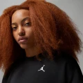 Свитшот женский Nike JORDAN BROOKLYN FLEECE CREWNECK черный FN4491-010