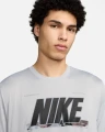 Футболка Nike DRI-FIT TEE RLGD CAMO GFX серая FV8370-077