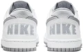 Кроссовки Nike BIG LOW бело-серые 355152-106
