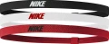 Пов'язки на голову Nike HEADBANDS 2.0 3PK чорна, біла, червона (3 штуки) N.100.4529.083.OS