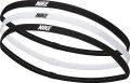 Пов'язки на голову Nike HEADBANDS 2.0 3PK чорні, біла (3 штуки) N.100.4529.036.OS