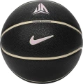 Баскетбольний м'яч Nike ALL COURT 8P J MORANT DEFLATED чорно-бежево-світло-рожевий Розмір 7 N.101.1051.011.07