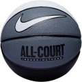 Баскетбольний м'яч Nike EVERYDAY ALL COURT 8P DEFLATED сіро-біло-чорний Розмір 7 N.100.4369.120.07