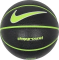 Баскетбольний м'яч Nike EVERYDAY PLAYGROUND 8P DEFLATED чорно-салатово-білий Розмір 7 N.100.4498.044.07