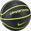 Баскетбольний м'яч Nike EVERYDAY PLAYGROUND 8P DEFLATED чорно-салатовий Розмір 6 N.100.4498.085.06