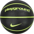 Баскетбольний м'яч Nike EVERYDAY PLAYGROUND 8P DEFLATED чорно-салатовий Розмір 7 N.100.4498.085.07