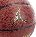 Баскетбольный мяч Nike JORDAN DIAMOND OUTDOOR 8P DEFLATED темно-коричнево-золотой Размер 7 J.100.8252.891.07