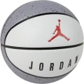 Баскетбольний м'яч Nike JORDAN PLAYGROUND 2.0 8P DEFLATED біло-сіро-червоний Розмір 7 J.100.8255.049.07