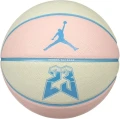 Баскетбольний м'яч Nike JORDAN ULTIMATE 2.0 8P GRAPHIC DEFLATED кремово-рожево-блакитний Розмір 7 J.100.8257.122.07