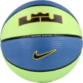 Баскетбольний м'яч Nike PLAYGROUND 2.0 8P L JAMES DEFLATED синьо-лаймовий Розмір 7 N.100.4372.395.07