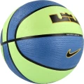 Баскетбольний м'яч Nike PLAYGROUND 2.0 8P L JAMES DEFLATED синьо-лаймовий Розмір 7 N.100.4372.395.07