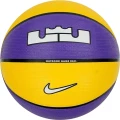 Баскетбольний м'яч Nike PLAYGROUND 2.0 8P L JAMES DEFLATED фіолетово-жовтий Розмір 7 N.100.4372.575.07